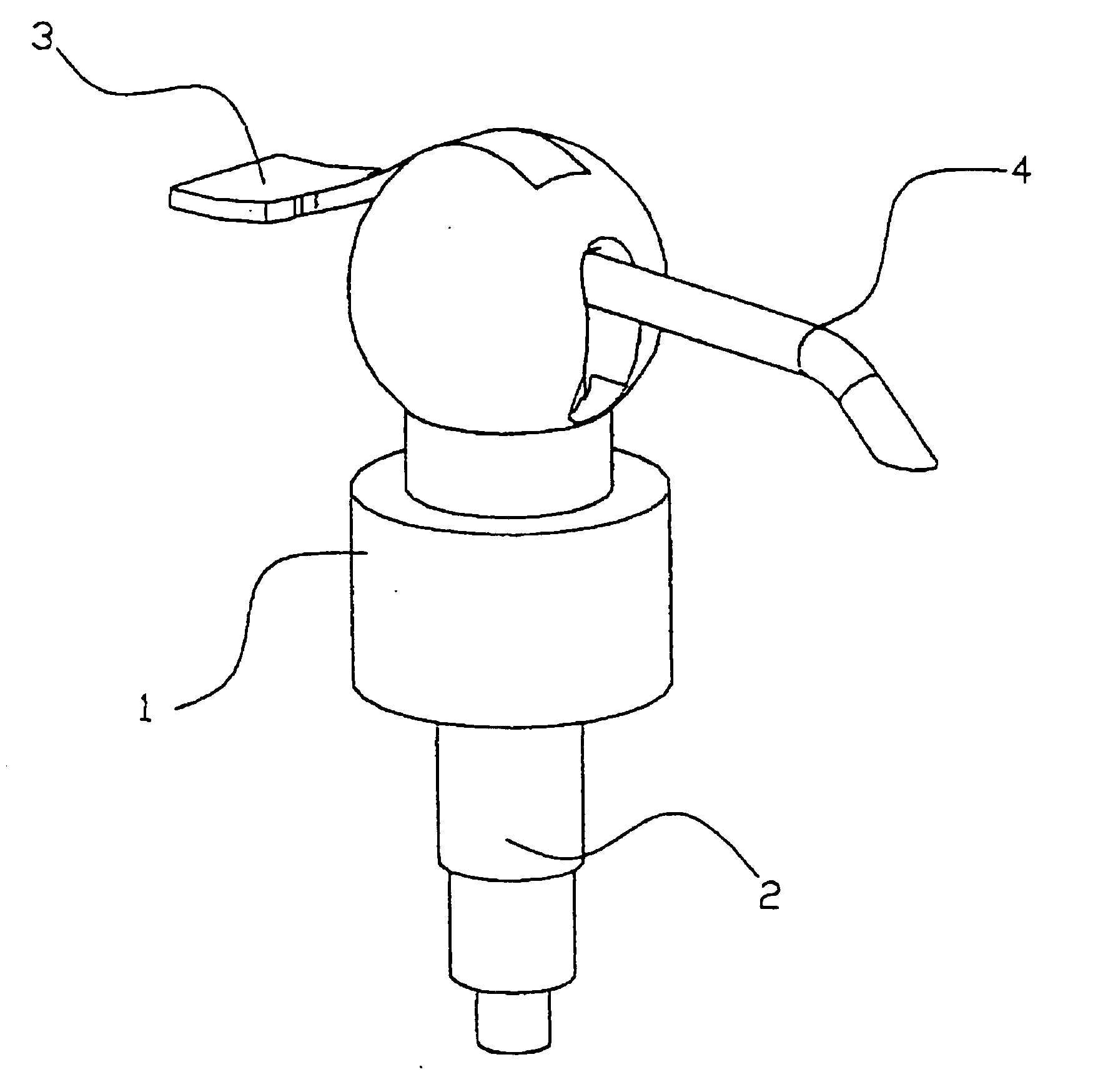 Dispensing cap with pressure lever