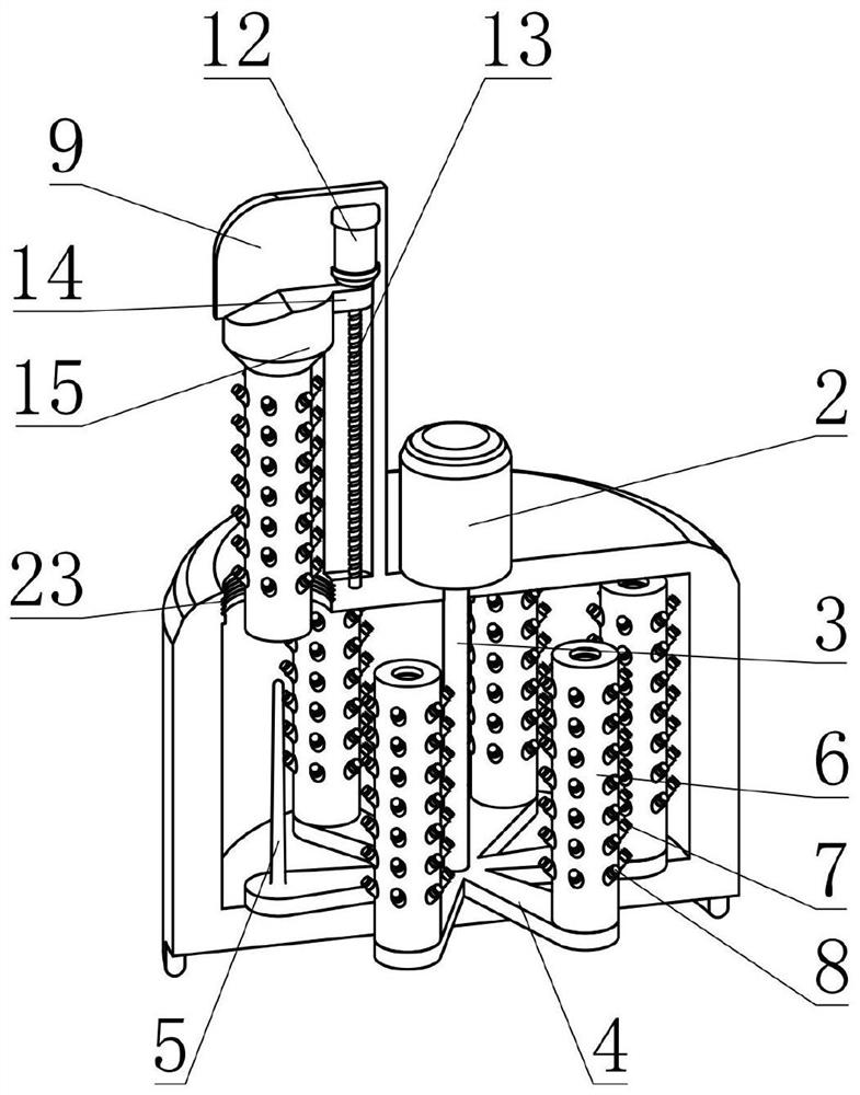 Embryo freezing fresh-keeping device for buffalo breeding