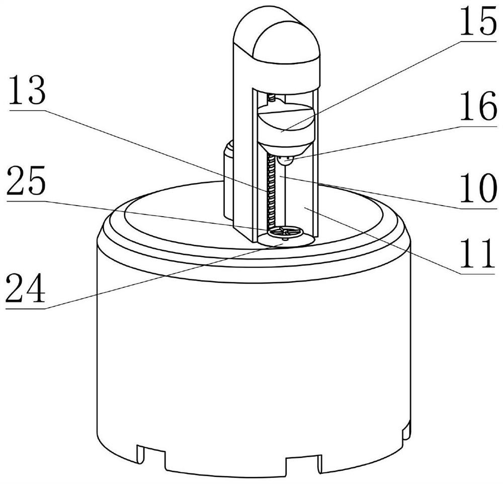 Embryo freezing fresh-keeping device for buffalo breeding