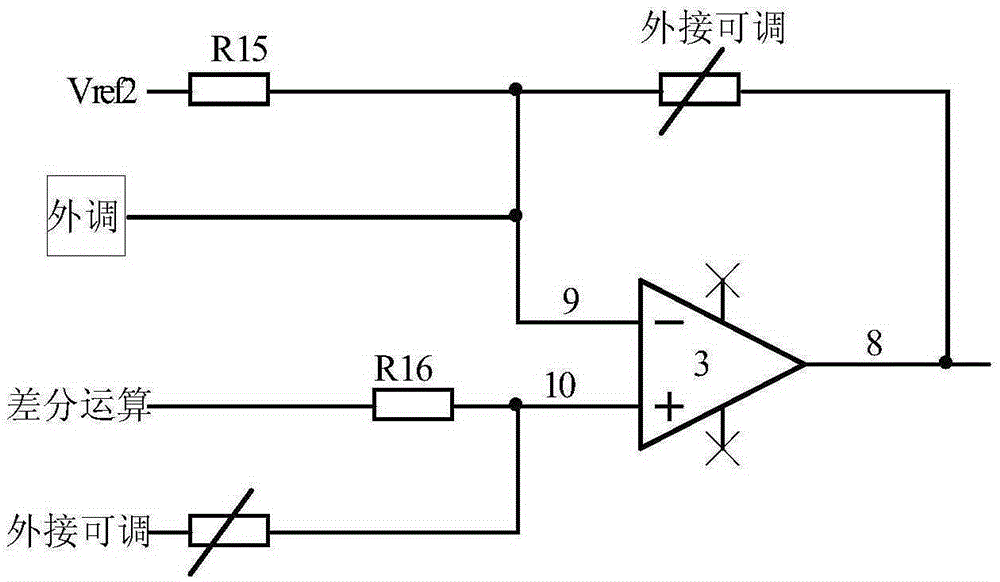 Frequency limiting control hybrid integrated circuit