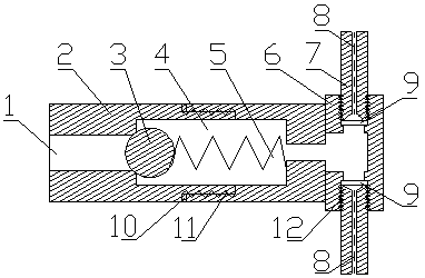 Line-sweeping airflow slurry nozzle