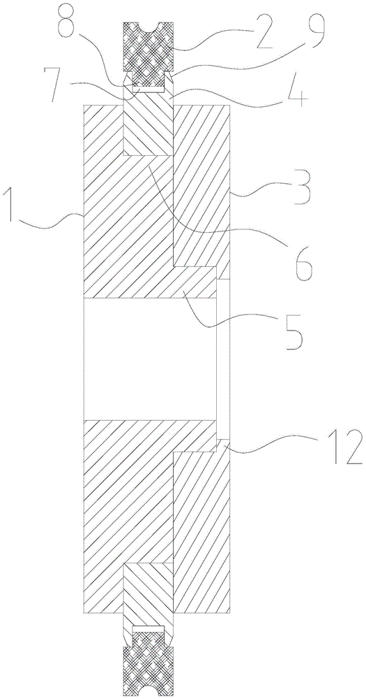 Pulley device for silicon wafer cutting machine