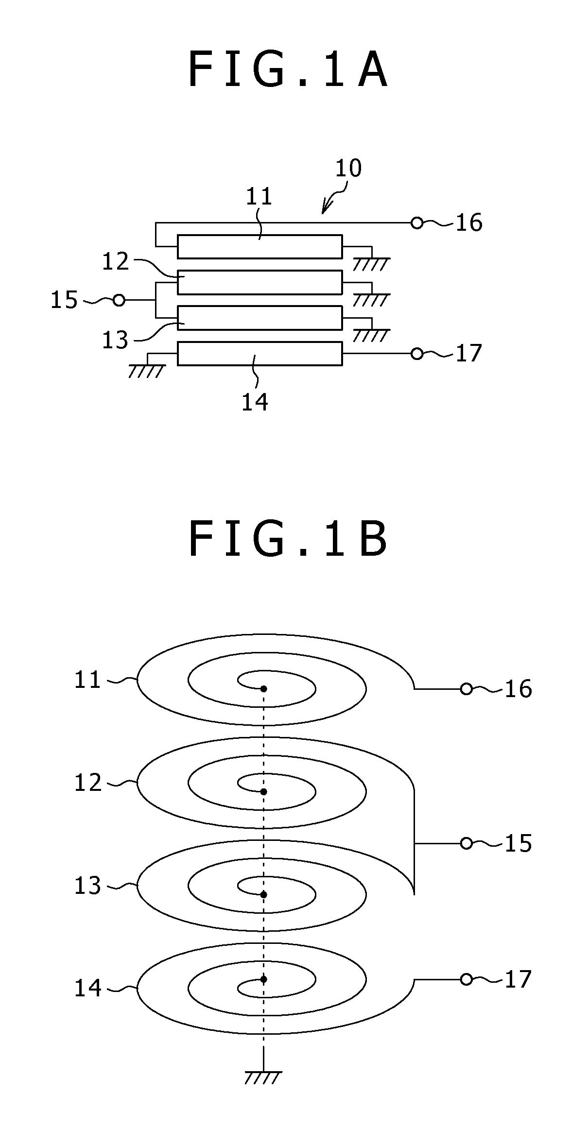 Balun transformer, mounting structure of balun transformer, and electronic apparatus having built-in mounting structure