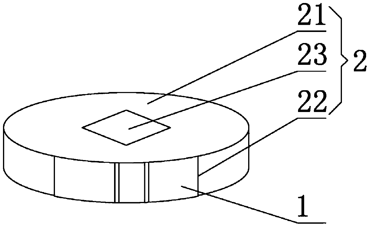 Immunomagnetic test paper and immunomagnetic measurement device