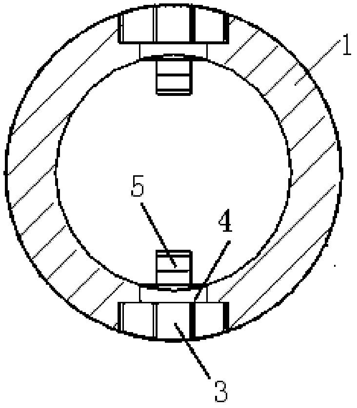 Debugging-free circular waveguide screw circular polarizer