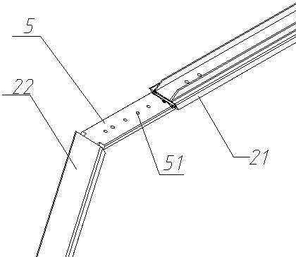 A method for installing a sliding door leaf and hanging wheels