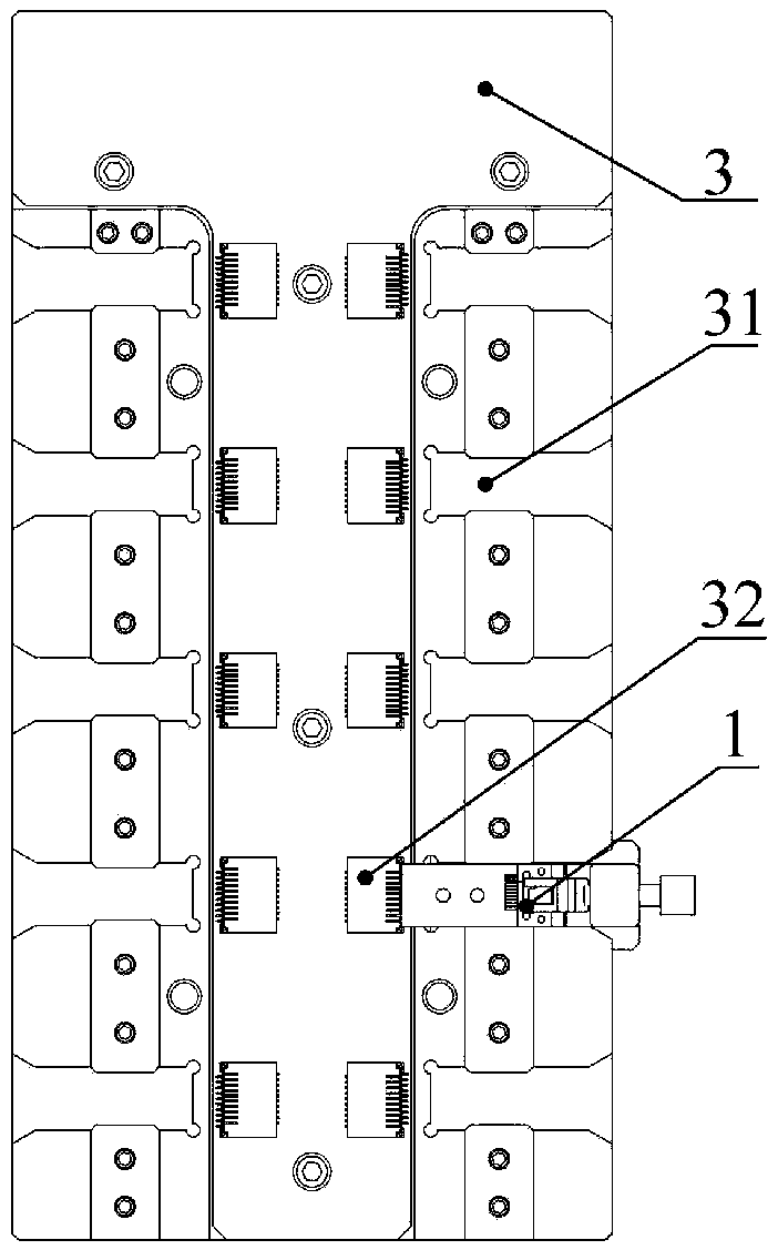 Aging device and aging method for laser device chip
