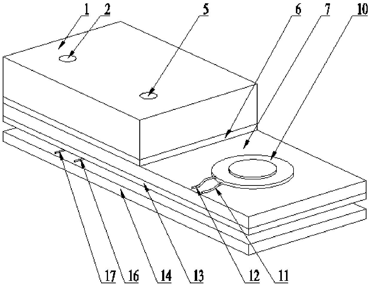 A Particle Trapping and Release Device Based on Bulk Acoustic Wave Excitement and Moving Bubbles