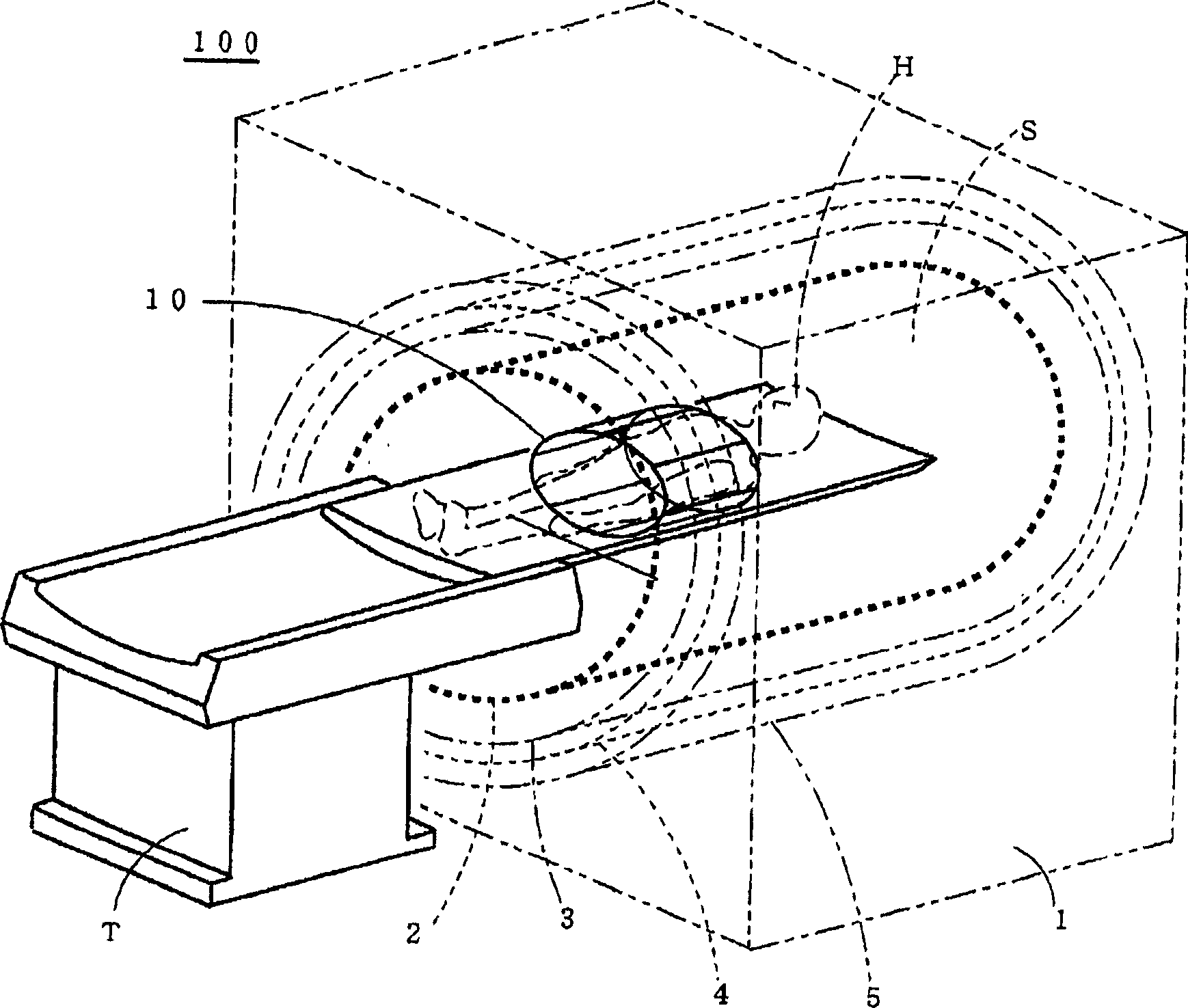 RF transmission method, mri apparatus, and auxiliary coil