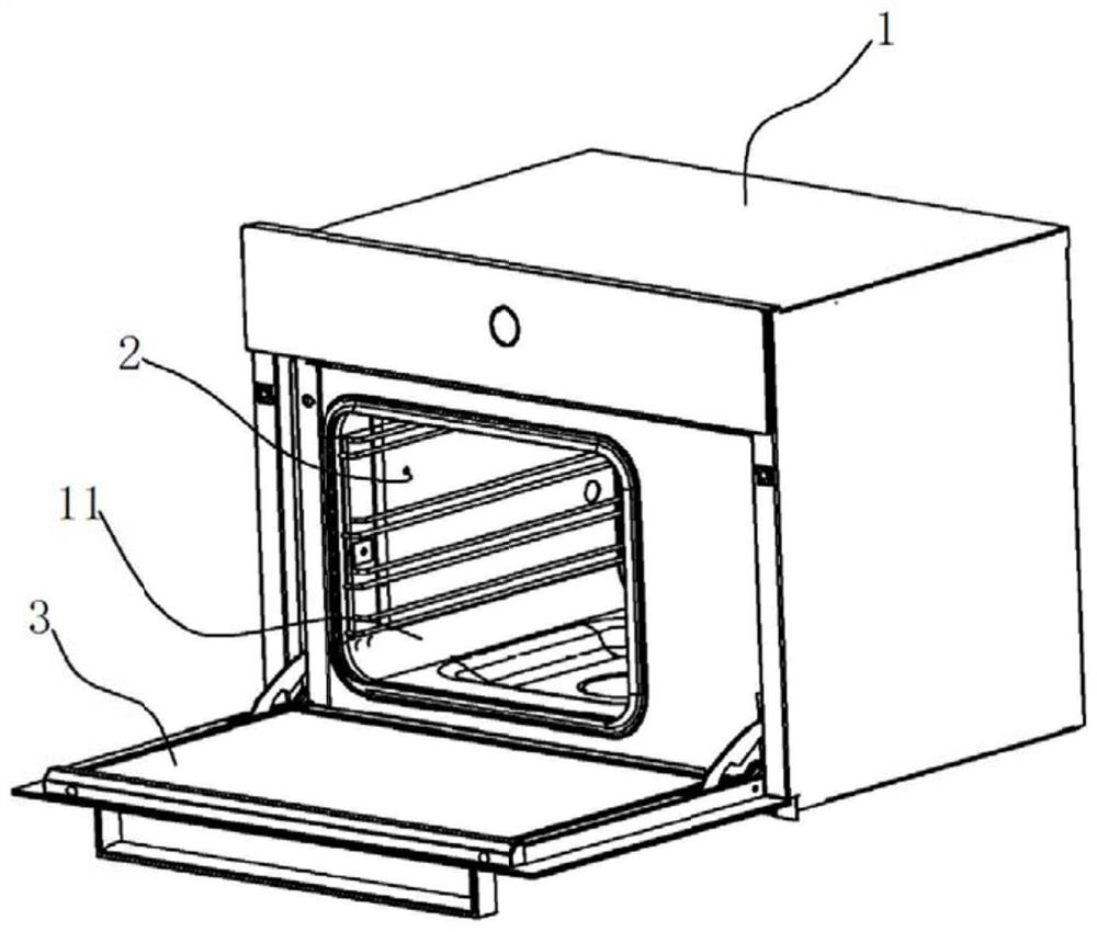 an electric oven