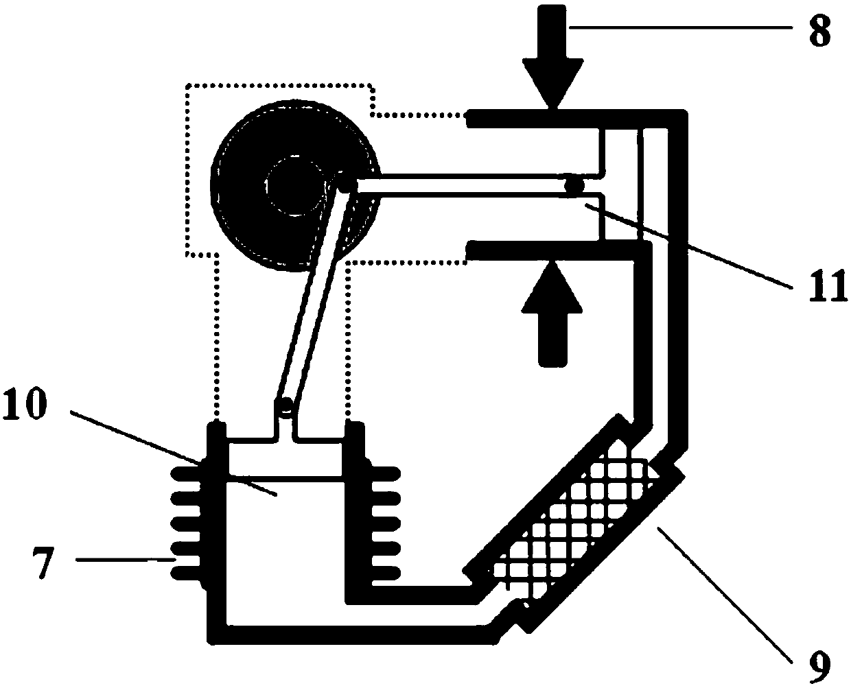 Heat regenerator based on phase change materials and stirling cycle system