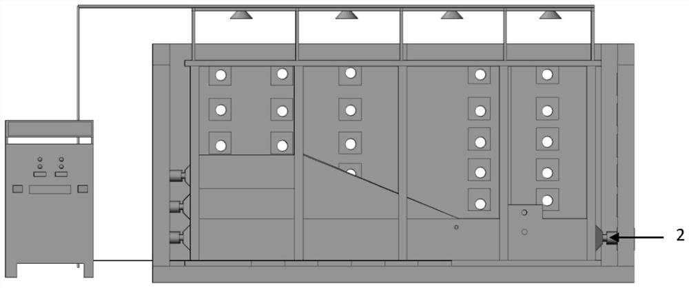 A model test device for pipeline safety in landslide areas based on gravity-loaded materials