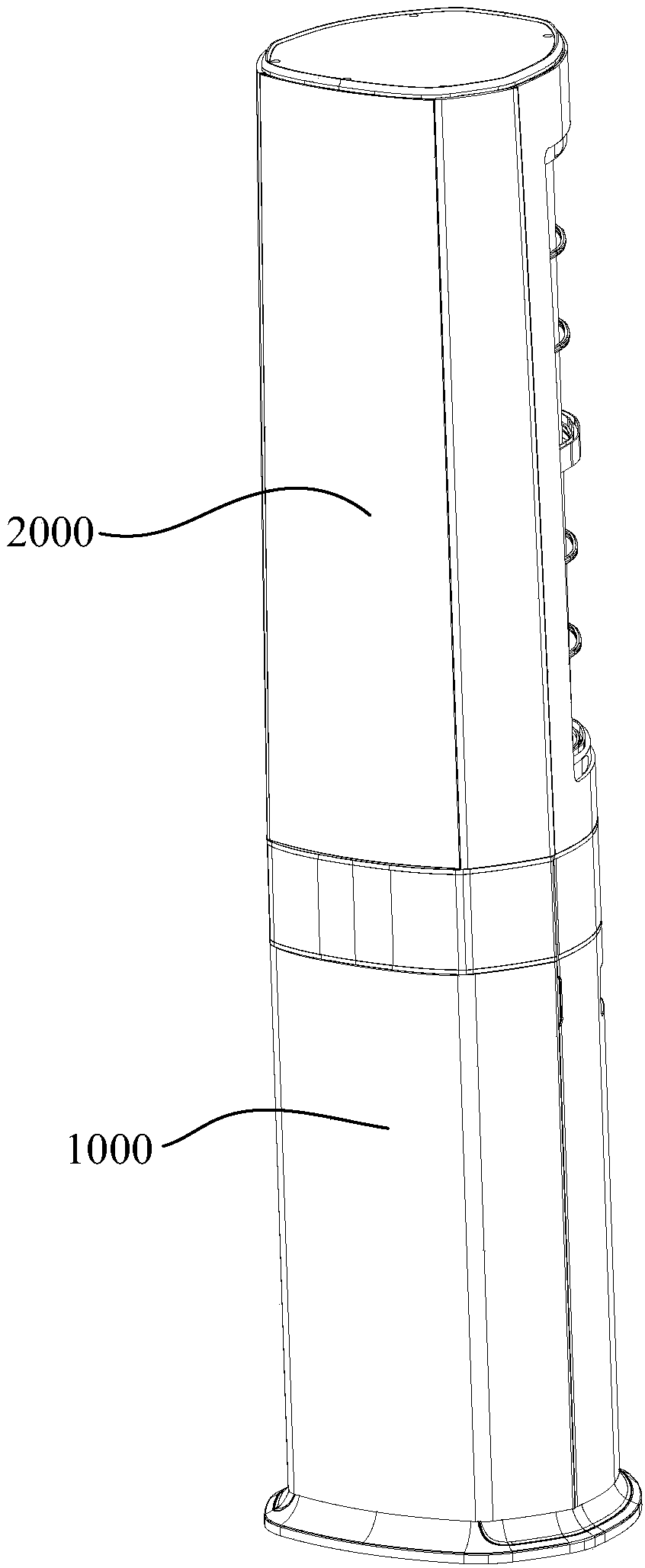 Humidifying assembly, air processing module and air machine