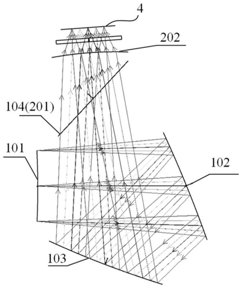 Compact infrared viewfinder optical system based on free-form surface prism