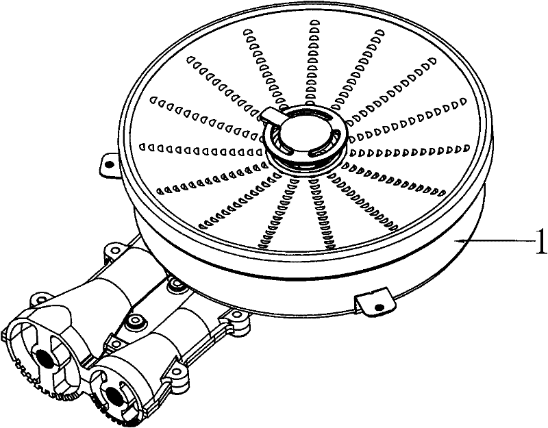 Ignition and flame-out protective device used on infrared ray stove