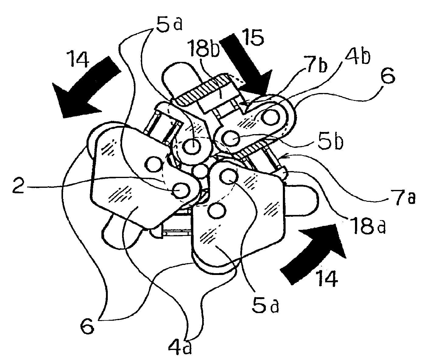 Tube pump and rotor for tube pump