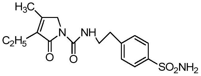 Analysis method for determining related substances in glimepiride intermediate by utilizing HPLC (High Performance Liquid Chromatography)