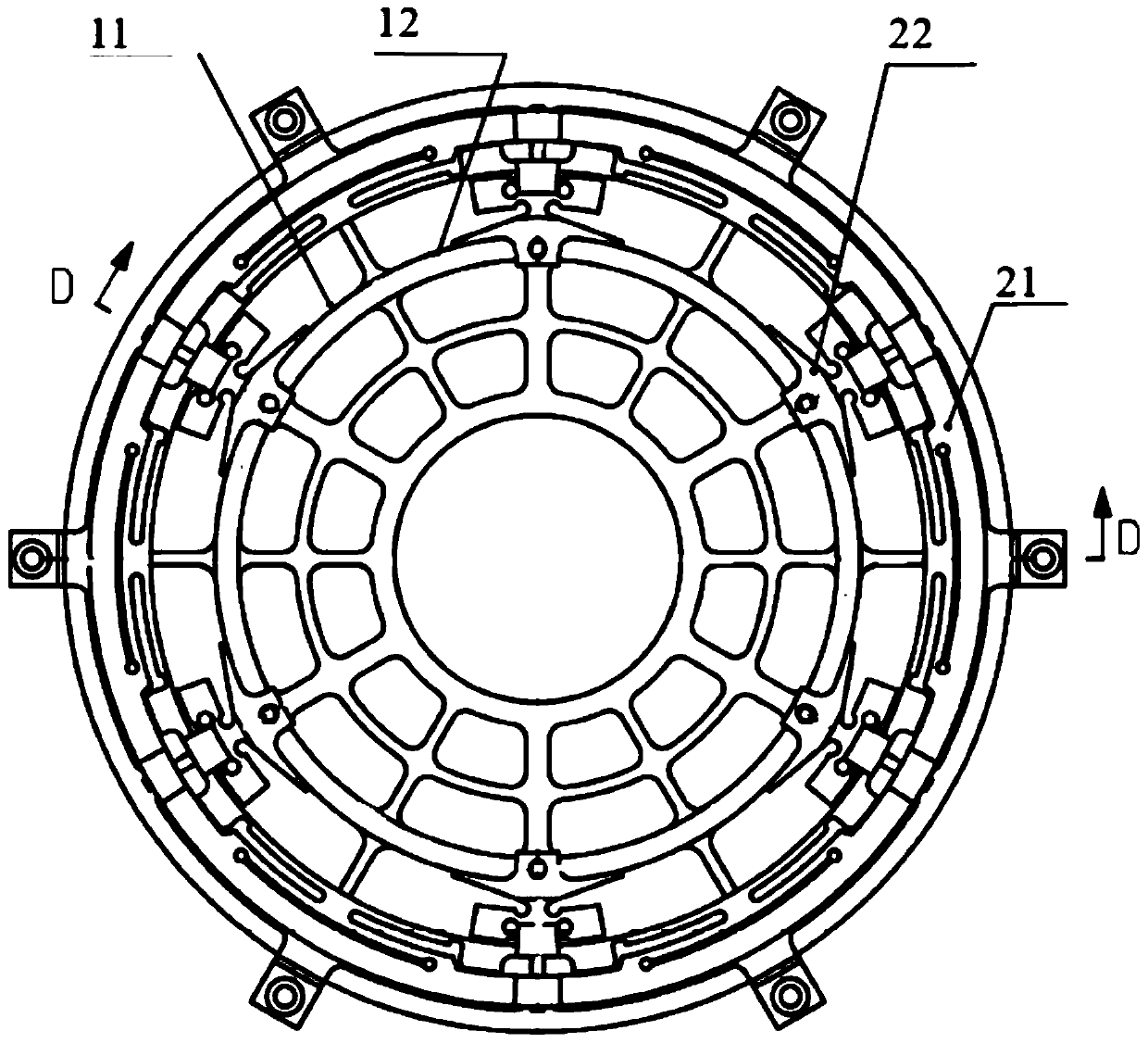 Reflector assembly and method for manufacturing the same