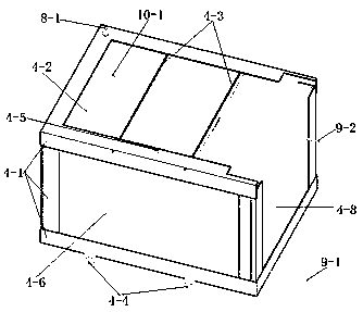 Landslide model test system