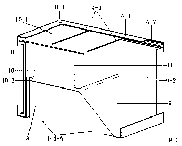 Landslide model test system