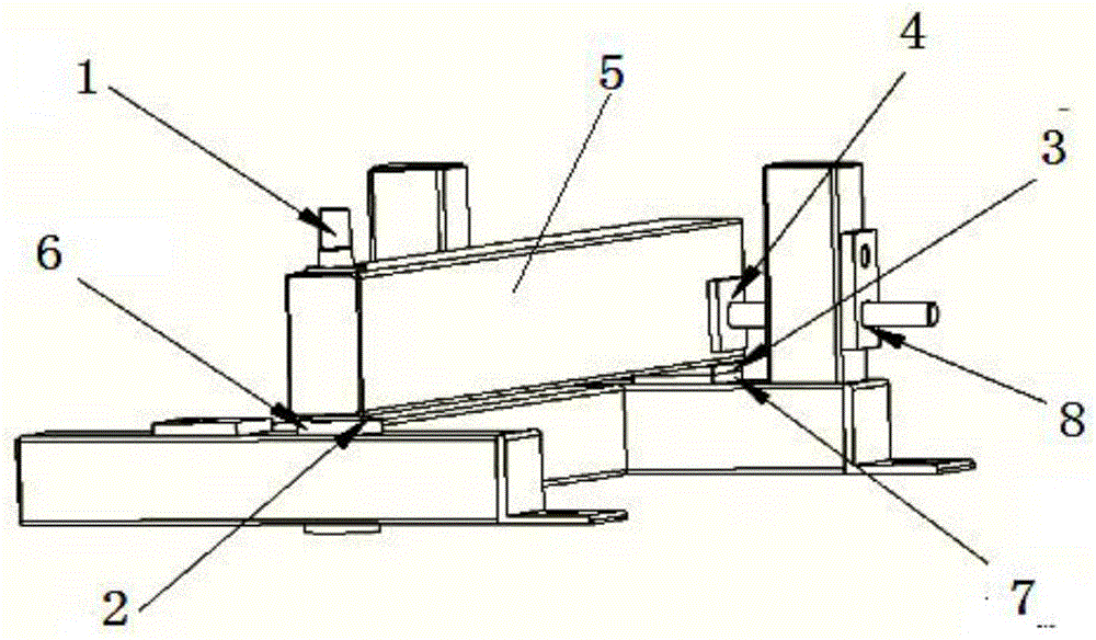 Device and method for detecting interior trim conveying line drive rack