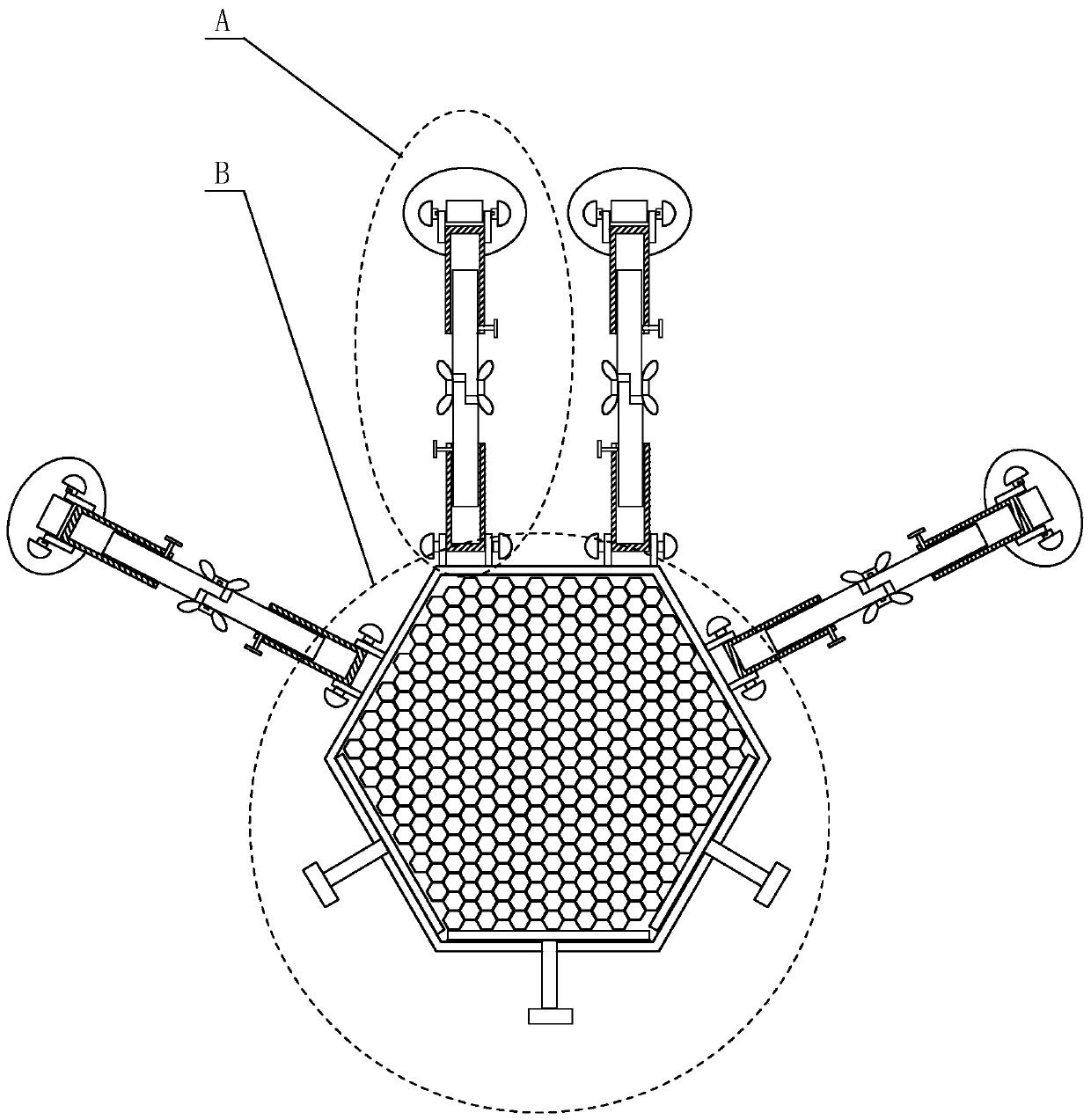 Car body sunken portion quick repair device and operation method thereof