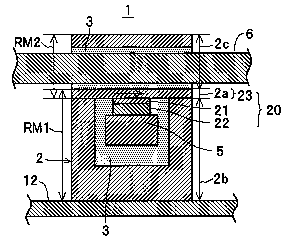 Magnetoresistive element and magnetic memory device