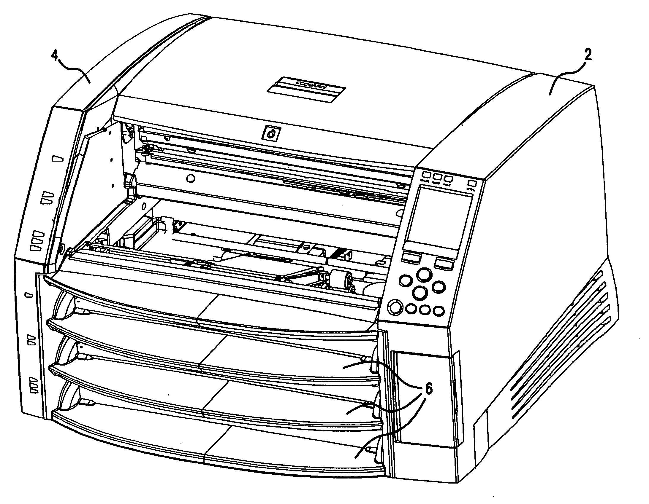 Multi-media printer with removable memory storing printer settings