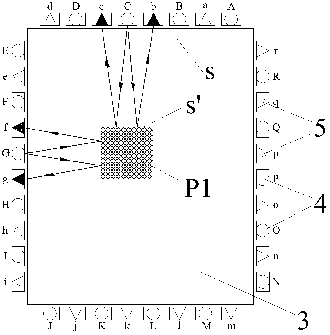 Optical touch screen device