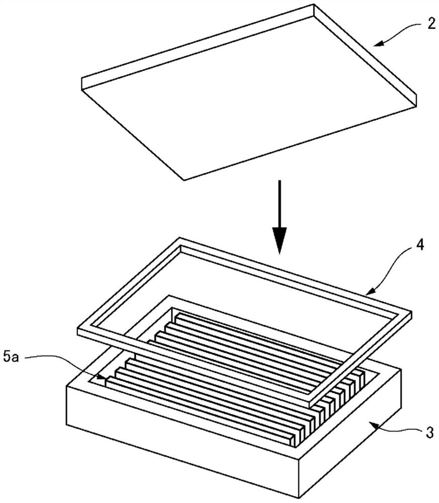 Cooling unit, method for manufacturing cooling unit, and structure