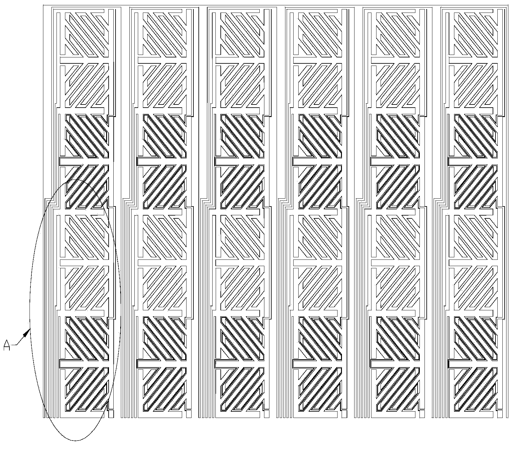 Array substrate and touch display device