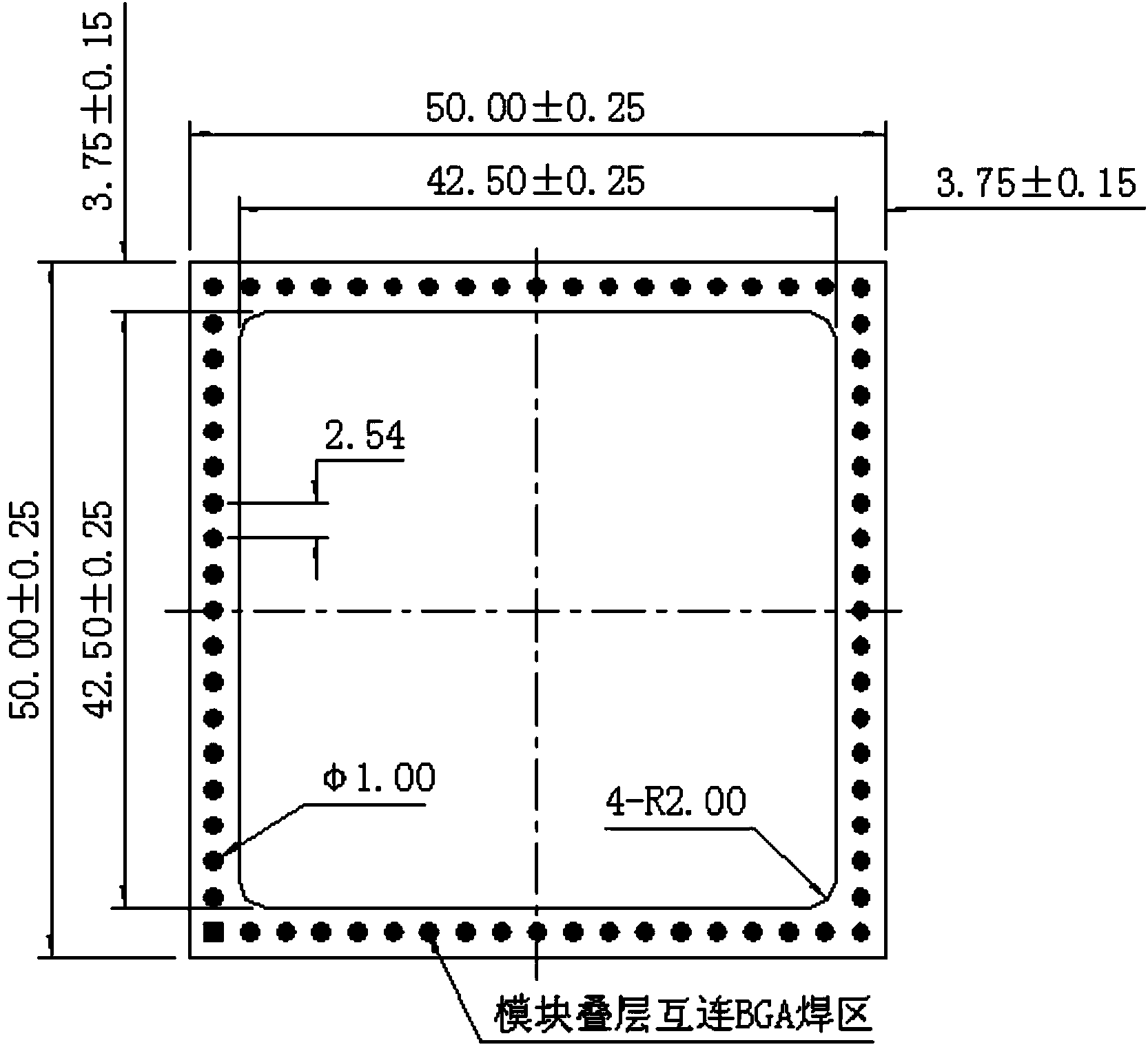 Ultra-multi-layer ultra-deep-cavity LTCC substrate manufacturing technology