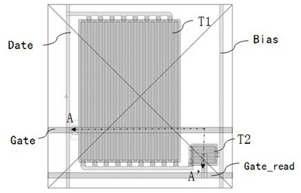 Thin film transistor array substrate, pixel circuit, x-ray detector and driving method thereof