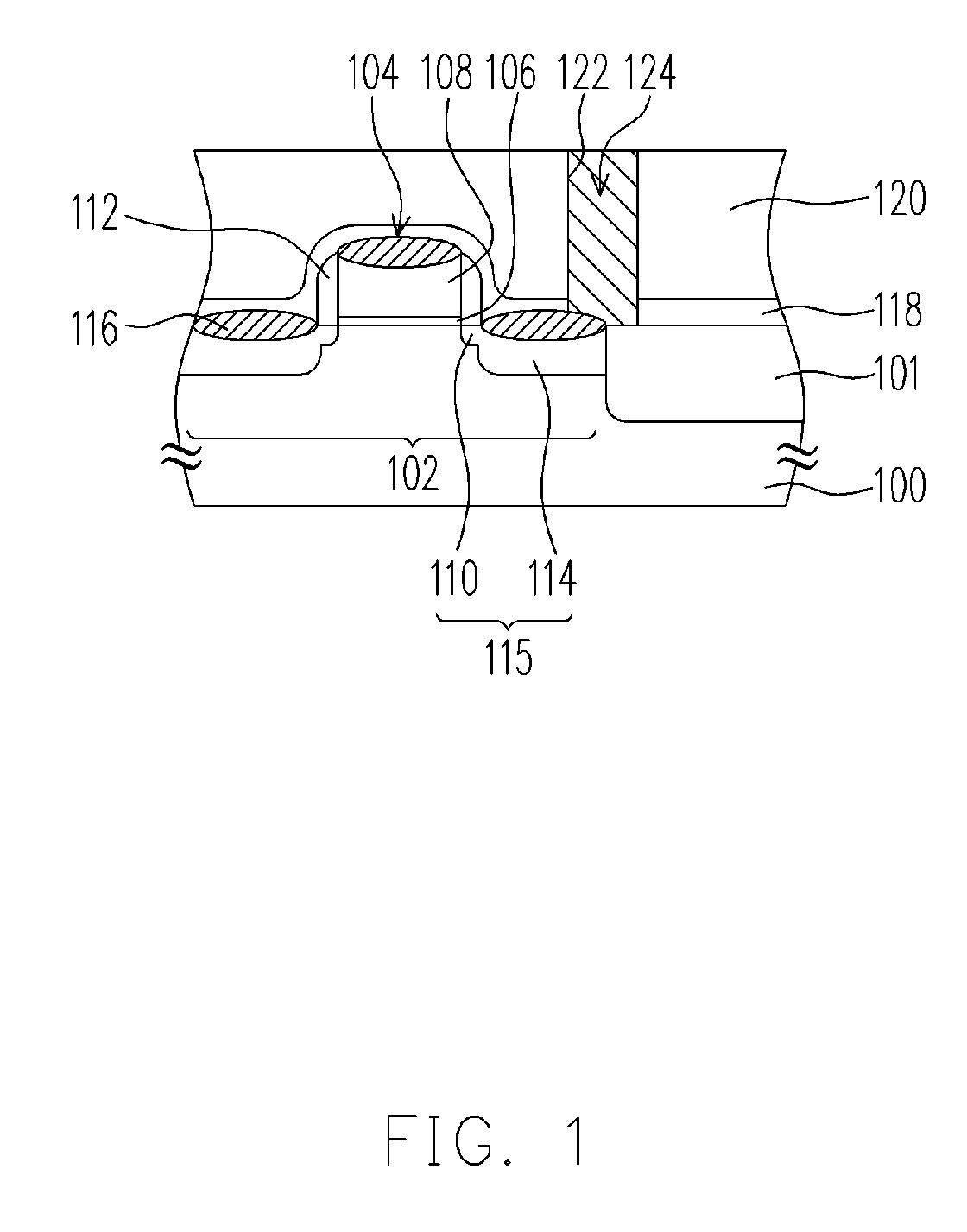 Semiconductor device structure and method for reducing hot carrier effect of MOS transistor