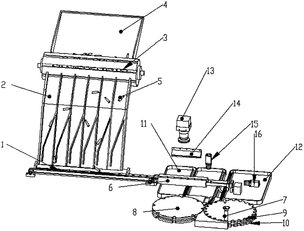 Vision detection system for cartridge case