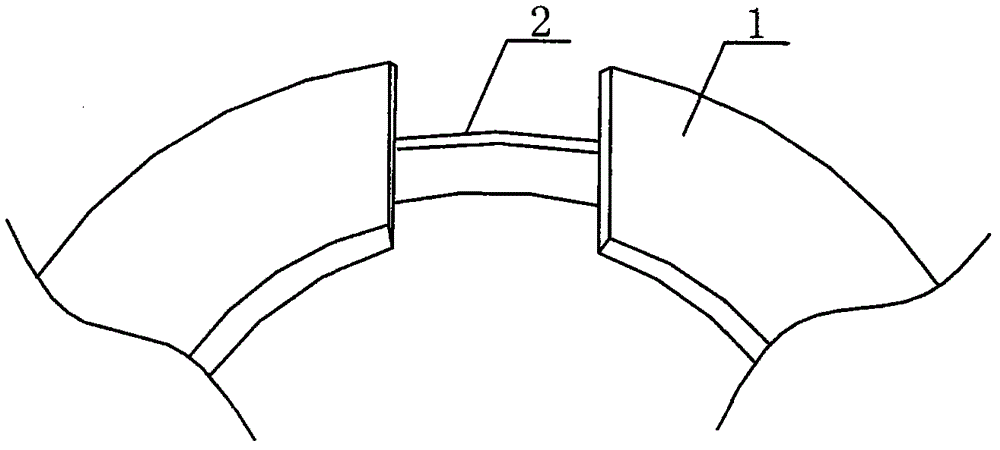 A support platform for splicing large flanges