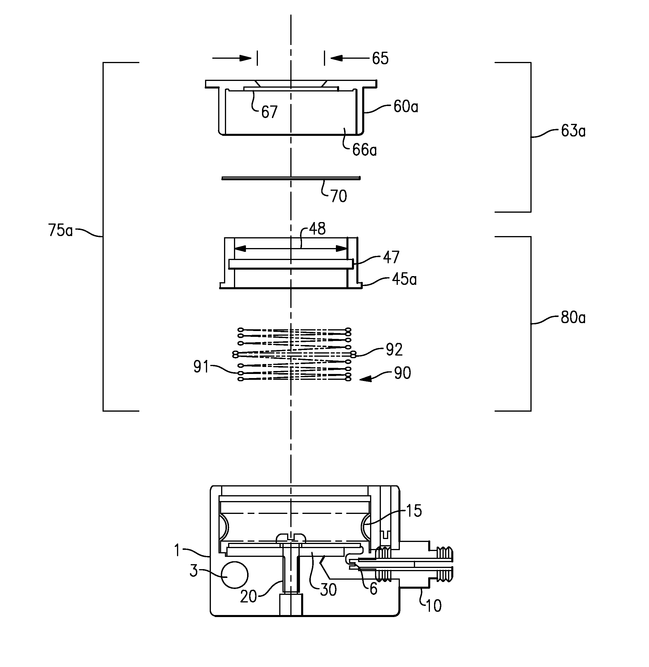 Combined crystal retainer and contact system for deposition monitor sensors