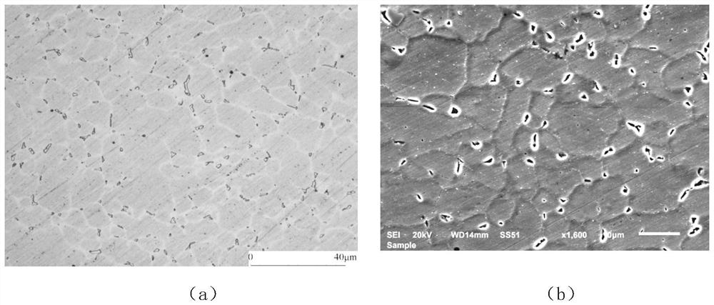 An etchant for scanning electron microscope observation and energy spectrum analysis of σ phase and its application method