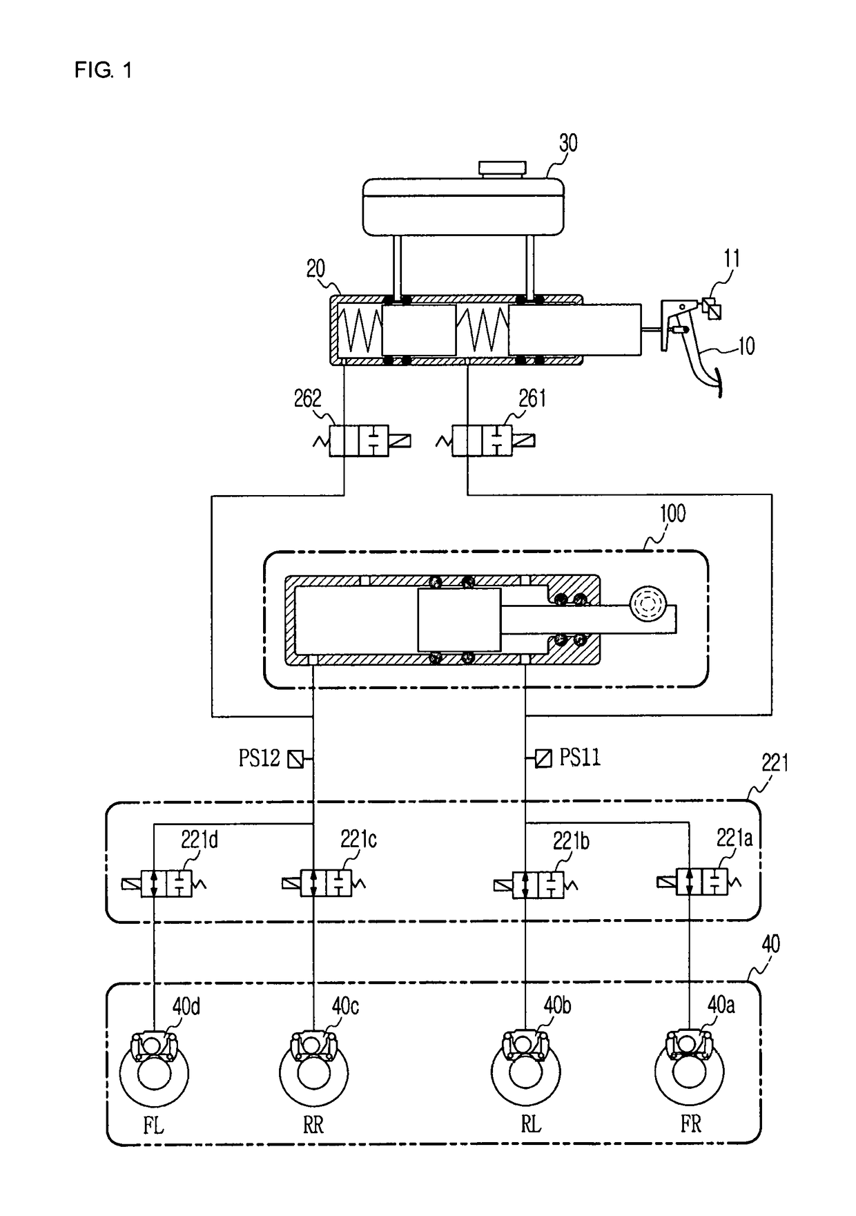 Electronic brake system and control method thereof