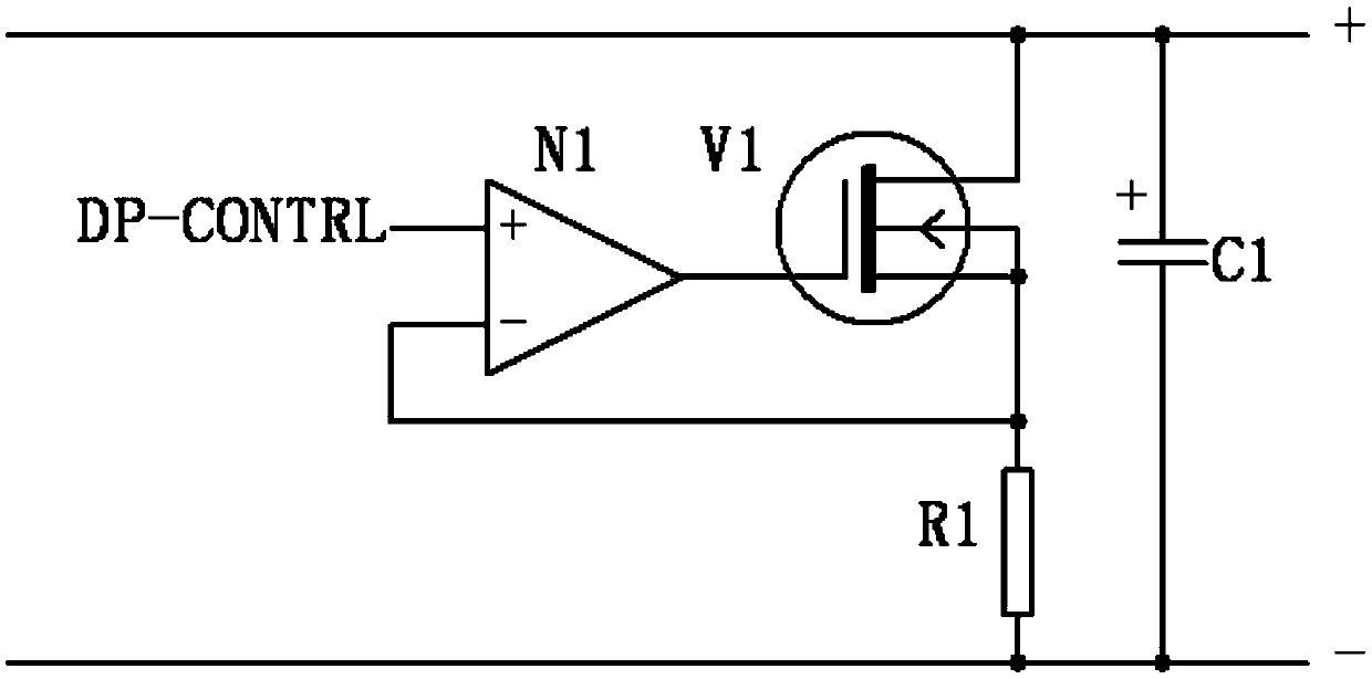 Lower programming control loop for improving programmable DC power supply output response speed