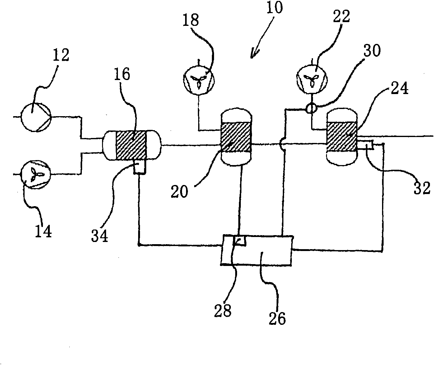 Method for determining a state of a reformer in a fuel cell system