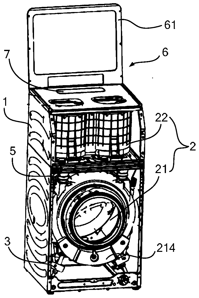 A multi-tub washing machine