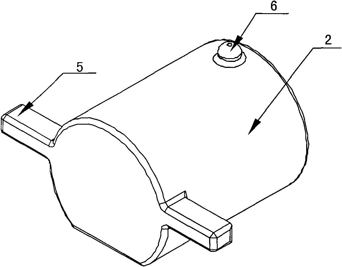 Method for reducing casting defect of automobile brake caliper body