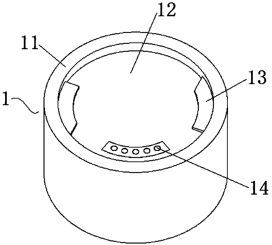 Rotary-fastening power connection structure