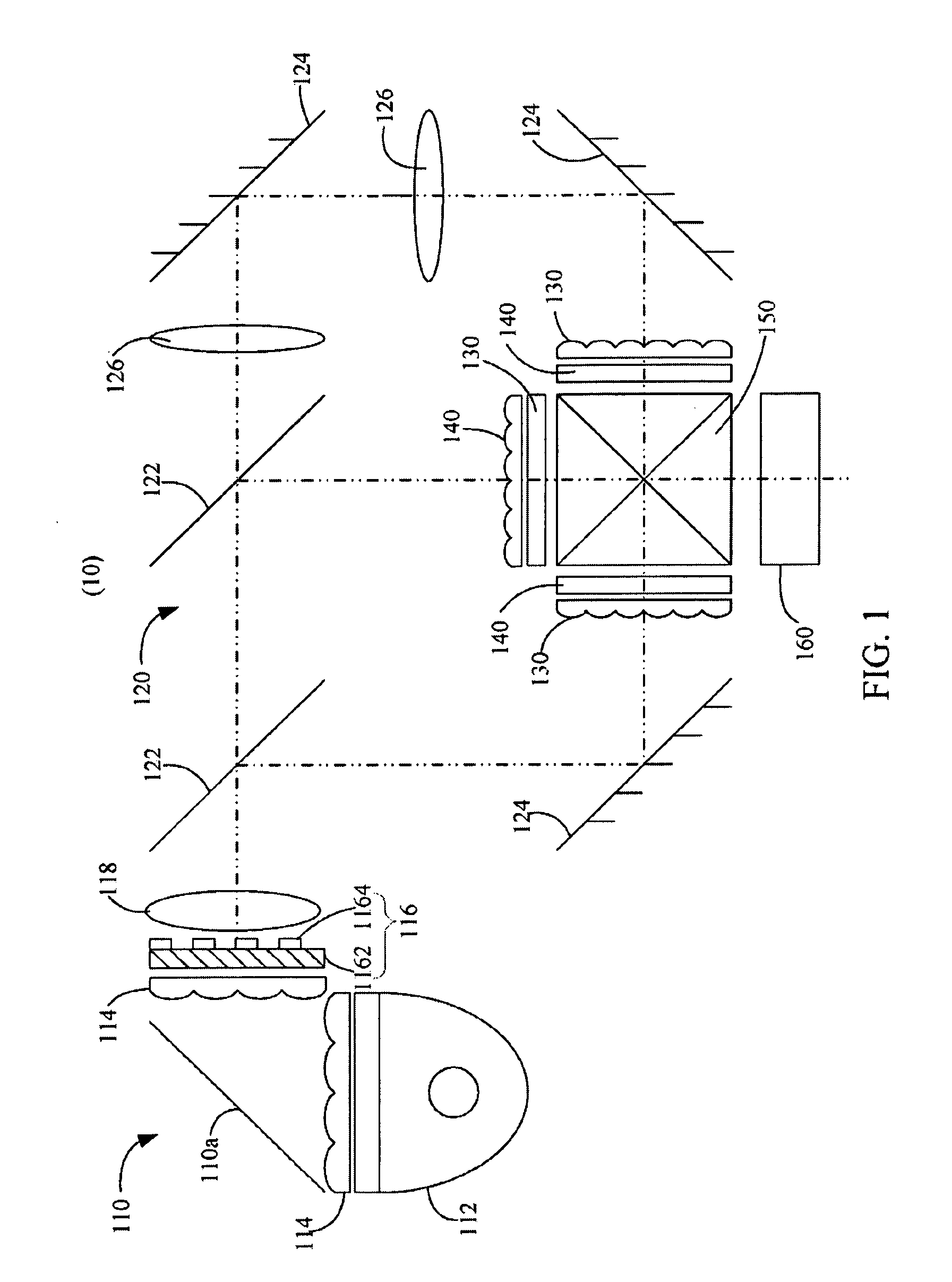 Micro lens array unit and liquid crystal display projection device using same