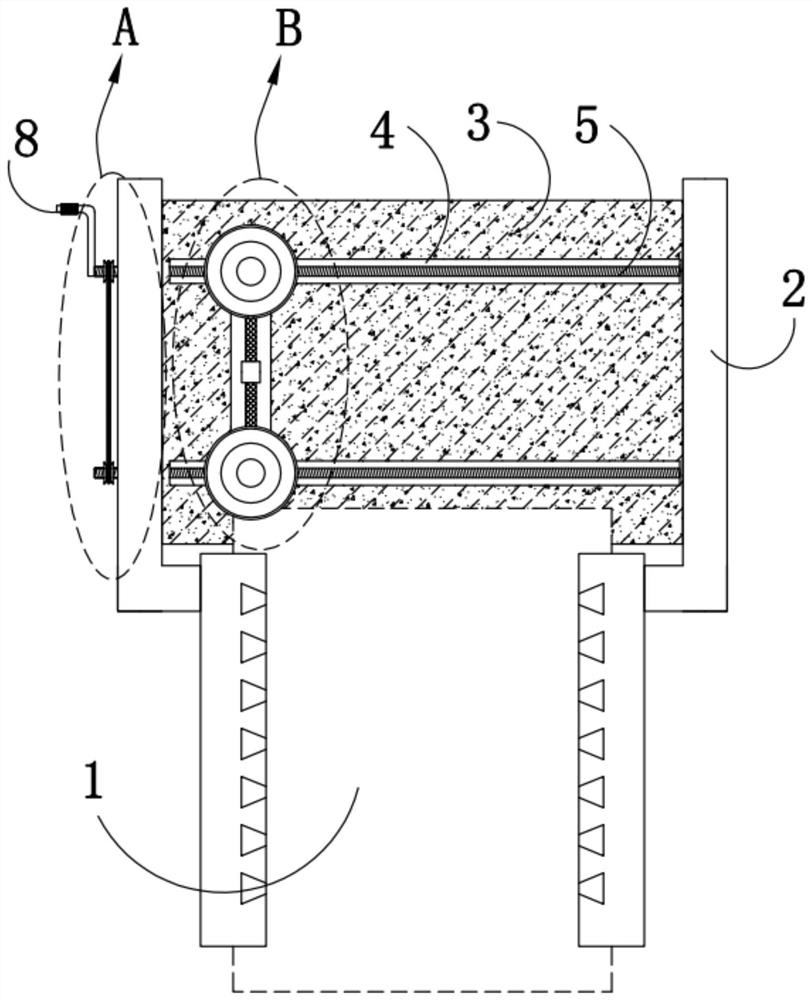 Trapezoidal shields produced from corroded foils for lead-free electrolytic capacitors