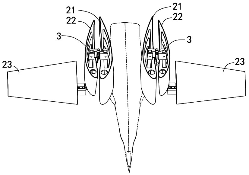 A folding variant wing and aircraft driven by sarrus structure
