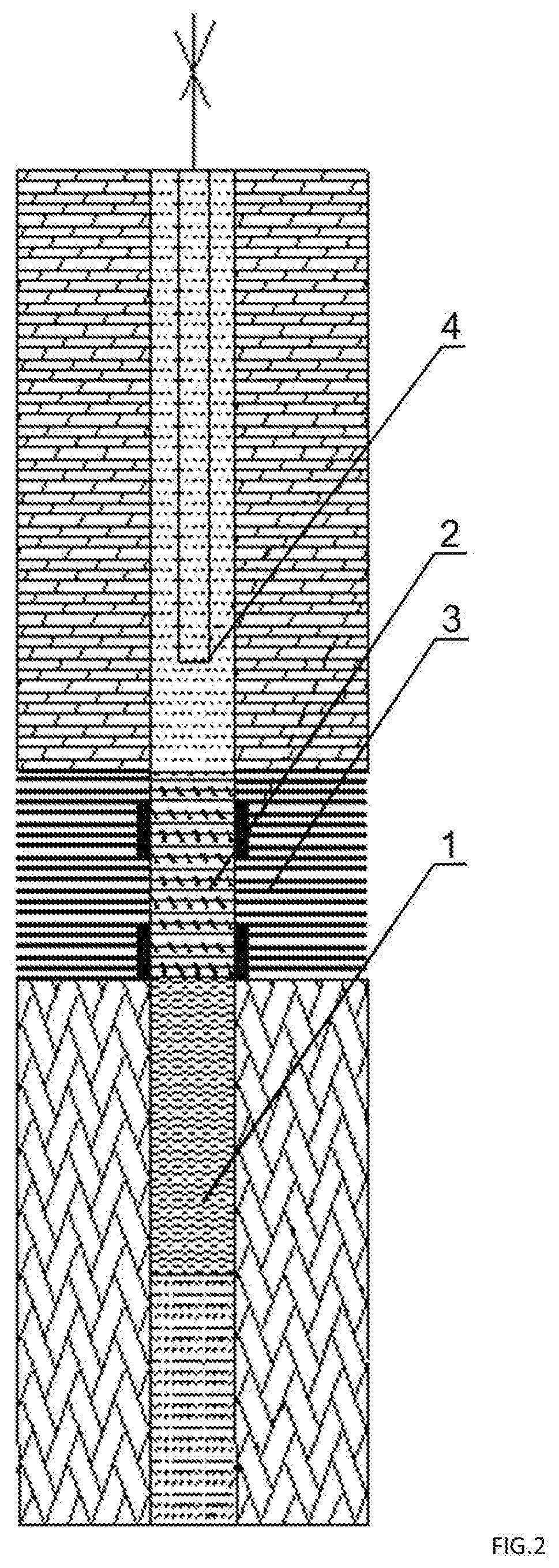 Method for exerting a combined effect on the near-wellbore region of a producing formation