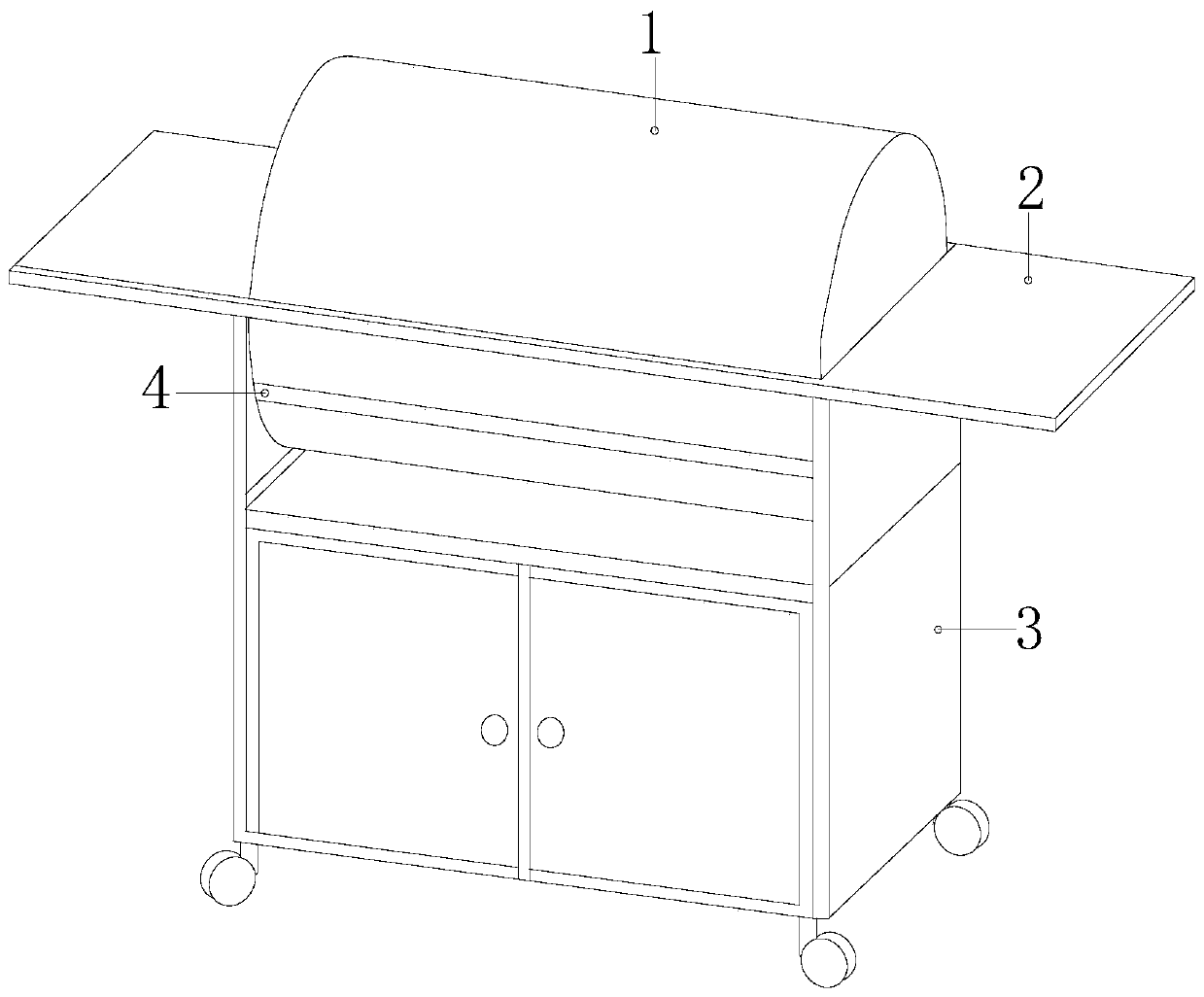 Drying system for non-woven fabric processing