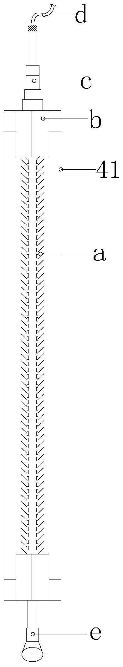 Drying system for non-woven fabric processing